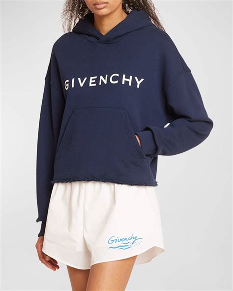 givenchy logo sweater womens|Givenchy cropped hoodie women.